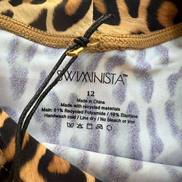 Swiminista Kids Swim RashGuard top size 12 NWT - Picture 2 of 2